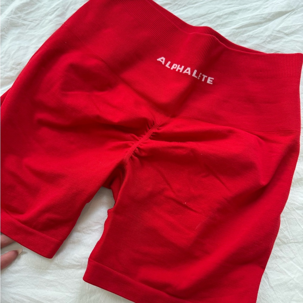 Alphalete Women's Red Shorts size small